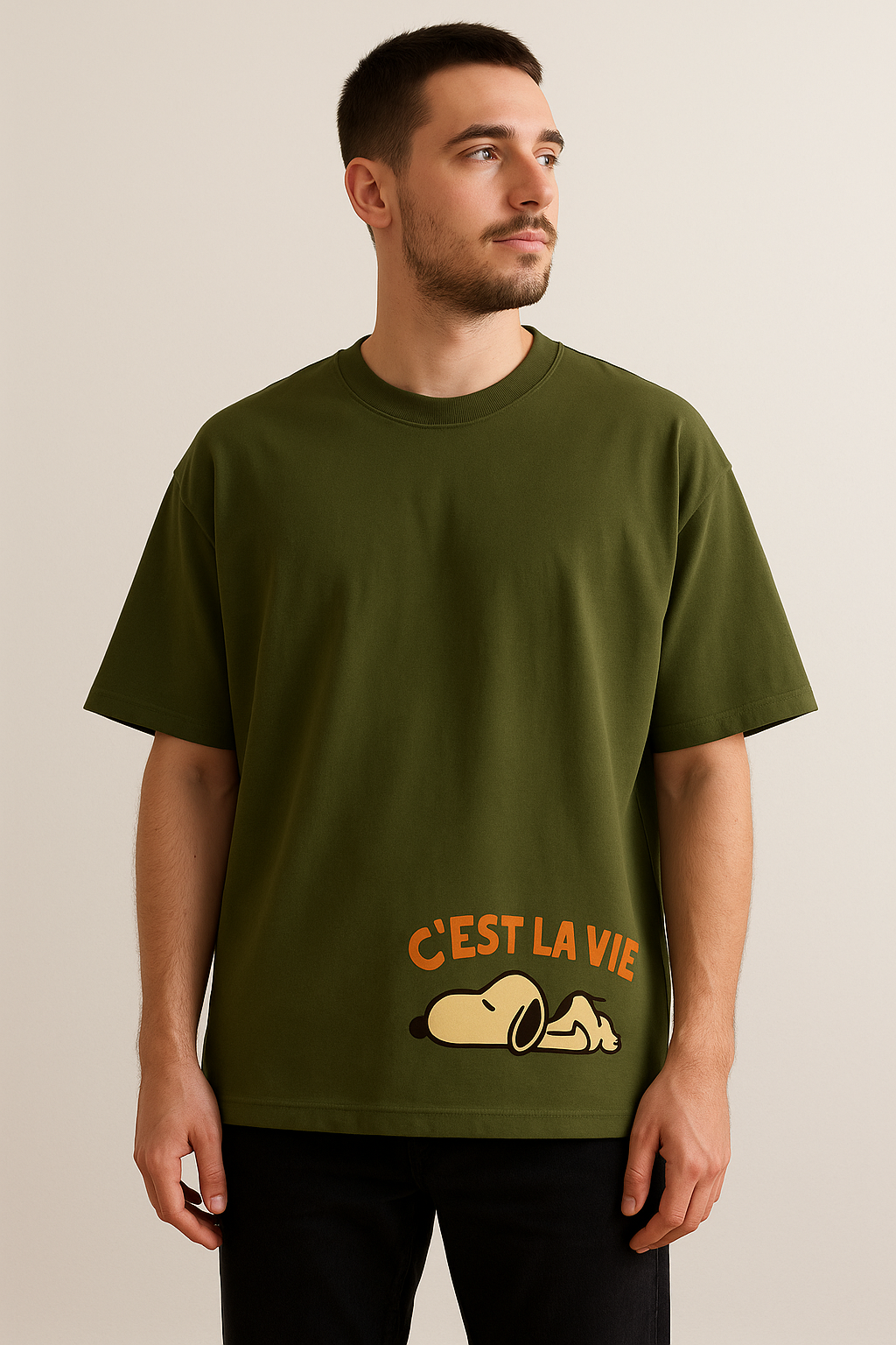 Doggo Oversized Terry T-shirt