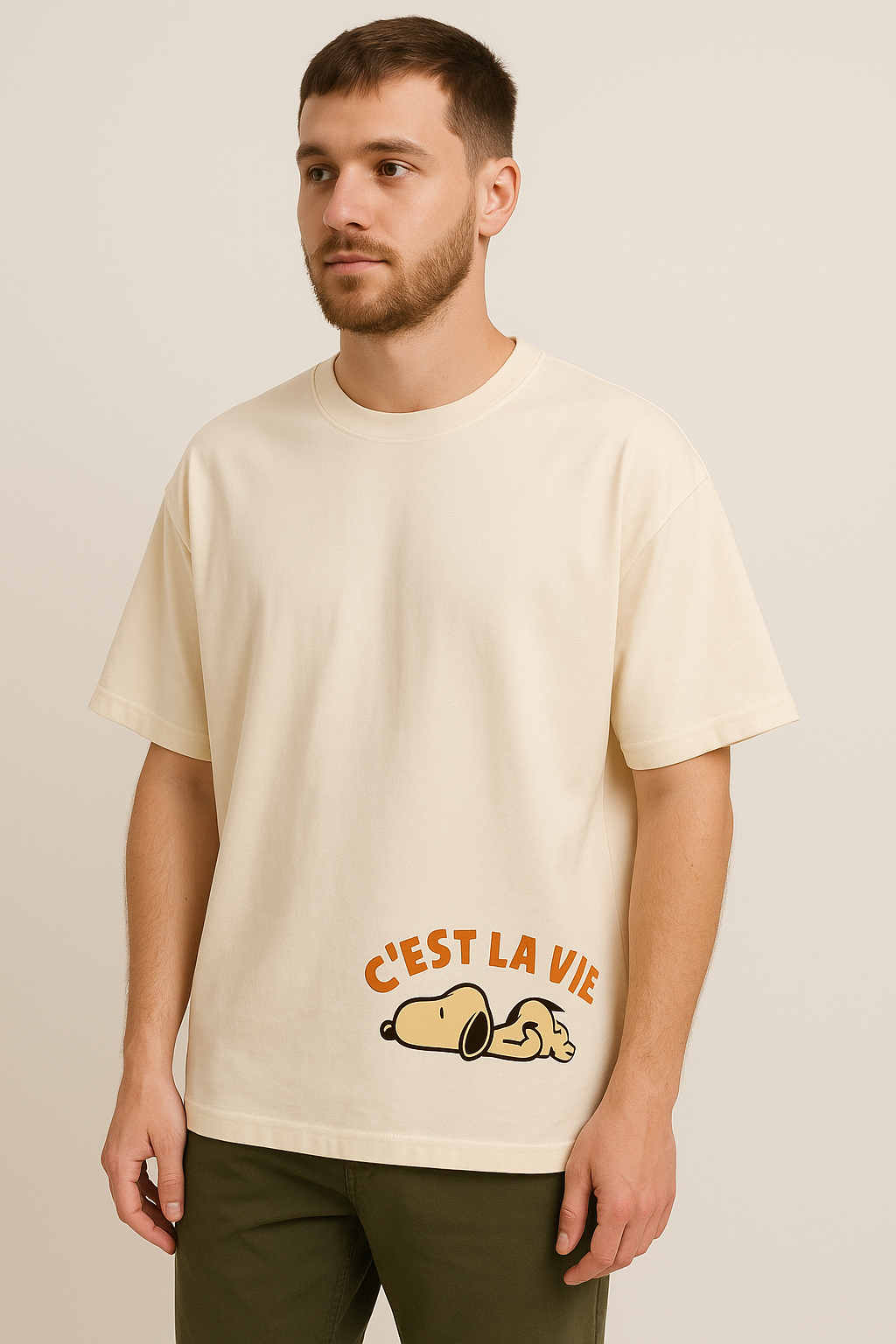 Doggo Oversized Terry T-shirt